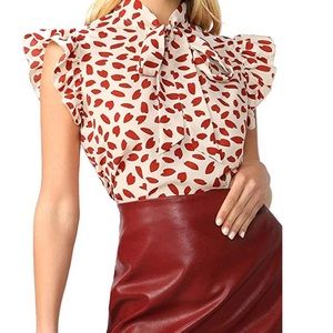 Flutter Heart Blouse 💋